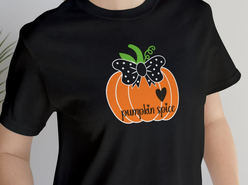 Pumpkin Spice Unisex Jersey Short Sleeve Tee.