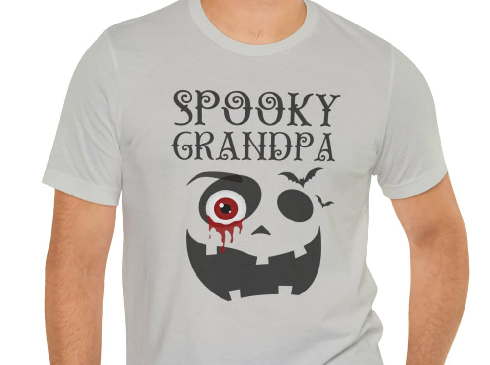 Spooky Grandpa Unisex Jersey Short Sleeve Tee.