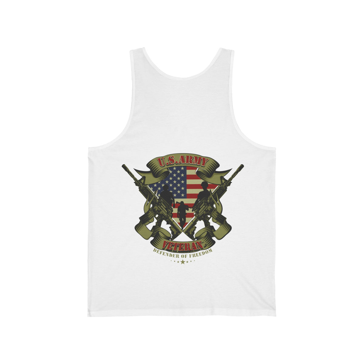 US Army Veteran Unisex Jersey Tank