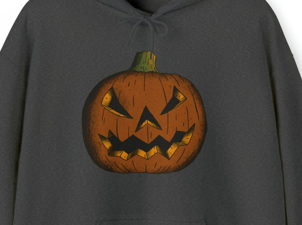 Scary Jack-o-lantern Unisex Heavy Blend™ Hooded Sweatshirt.