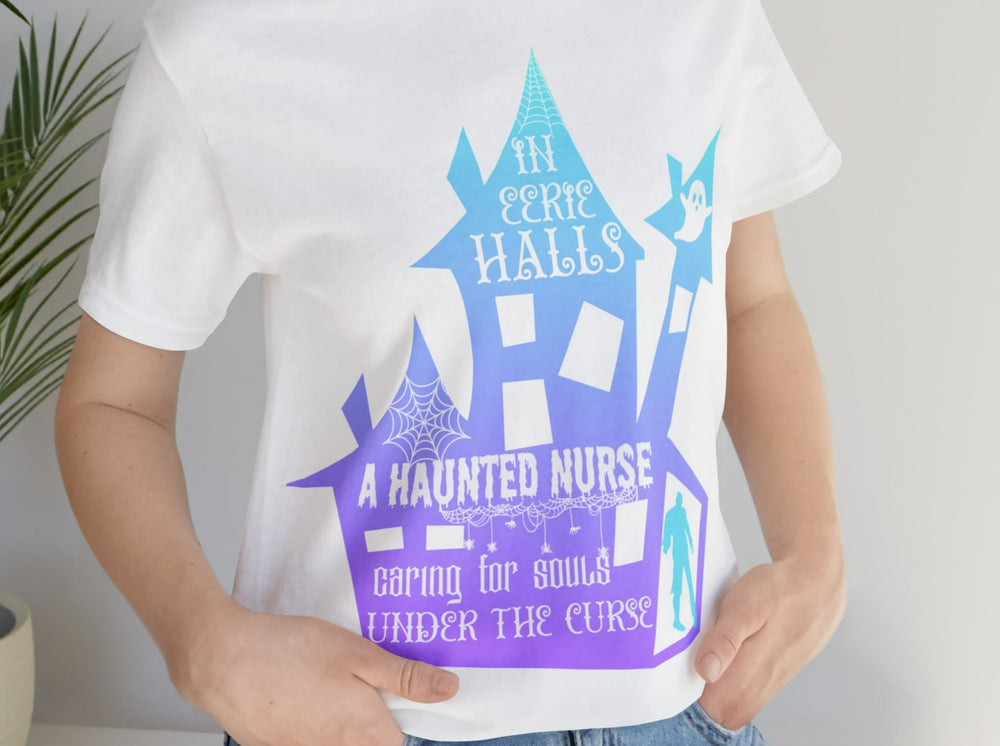 Spooky Nurse Unisex Jersey Short Sleeve Tee.