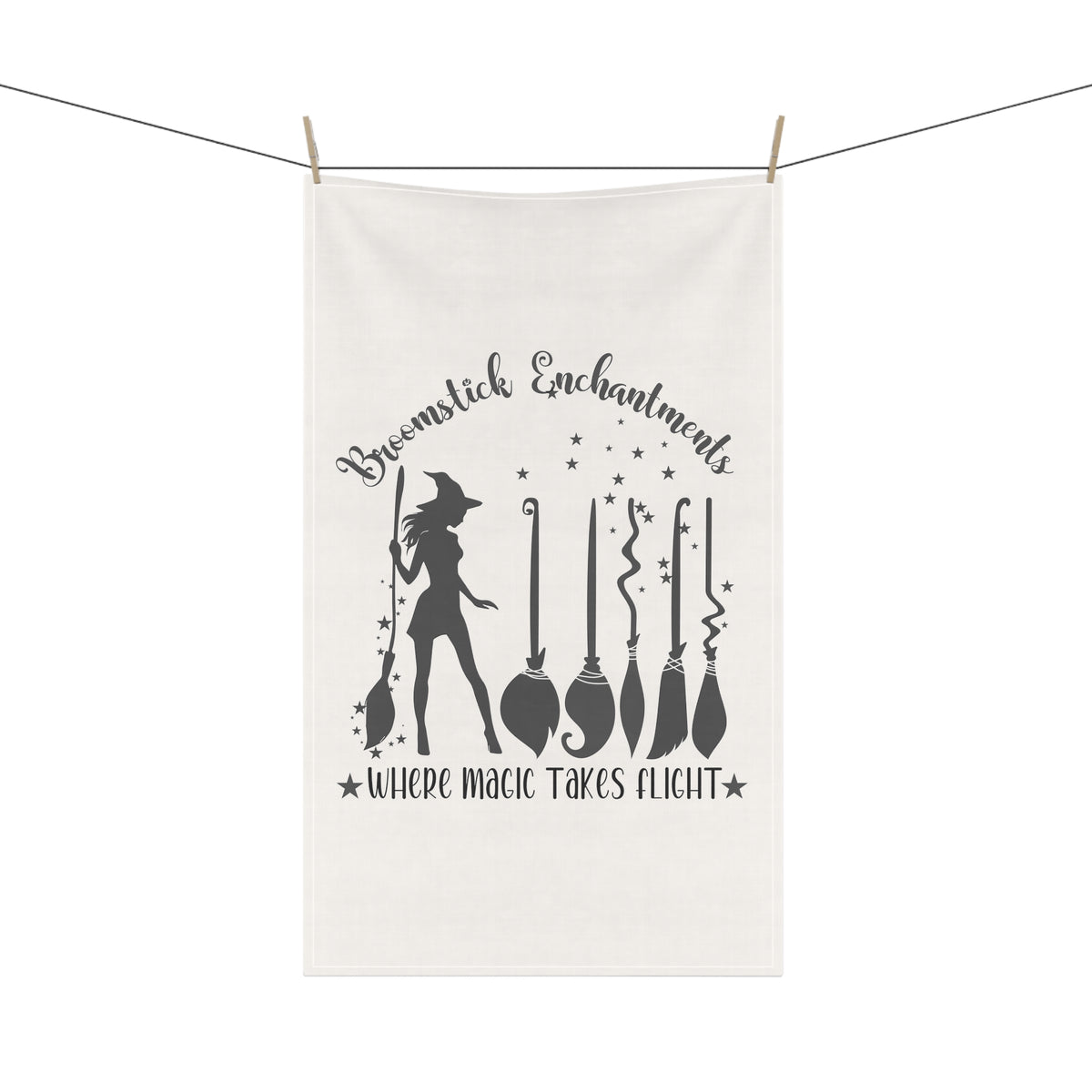 Broomstick Enchantments Kitchen Towel.