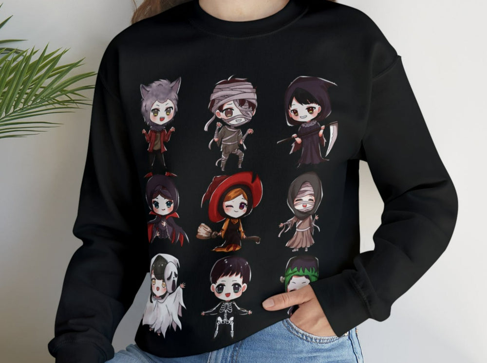 Kids In Halloween Costumes Unisex Heavy Blend™ Crewneck Sweatshirt.