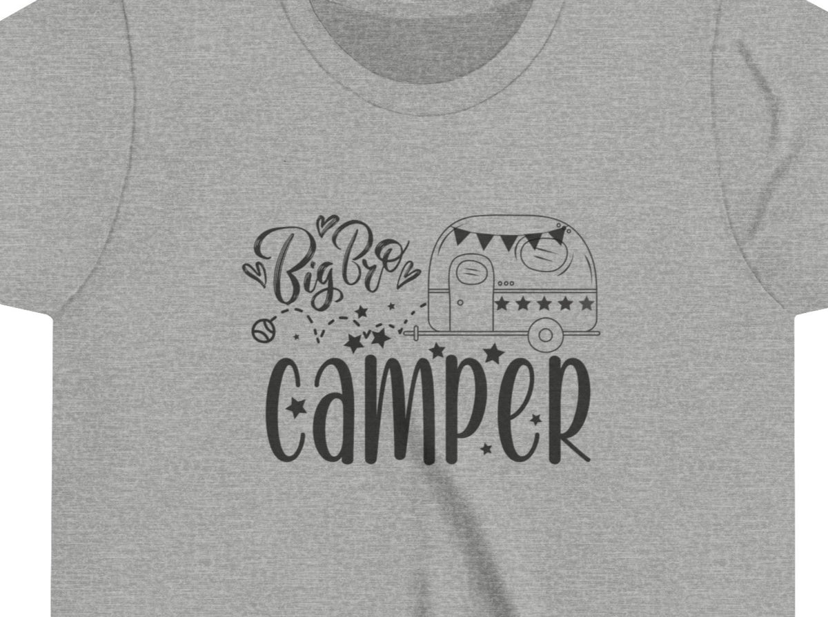 Big Bro Camper Youth Short Sleeve Tee.