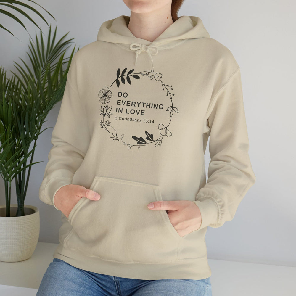 Do Everything In Love Unisex Heavy Blend™ Hooded Sweatshirt.