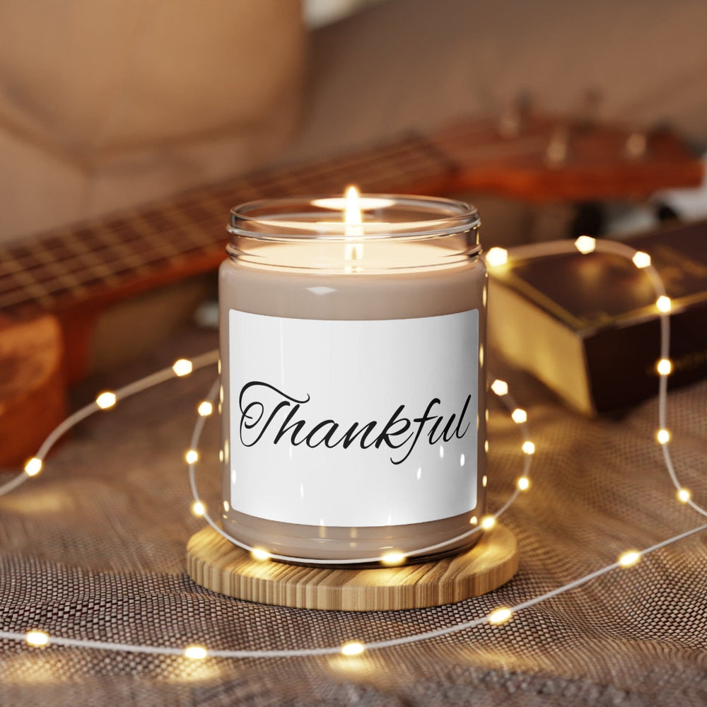 Thankful Scented Soy Candle, 9oz.