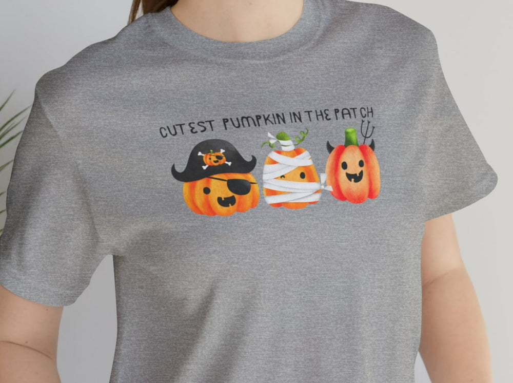 Cutest Pumpkin In The Patch Unisex Jersey Short Sleeve Tee.