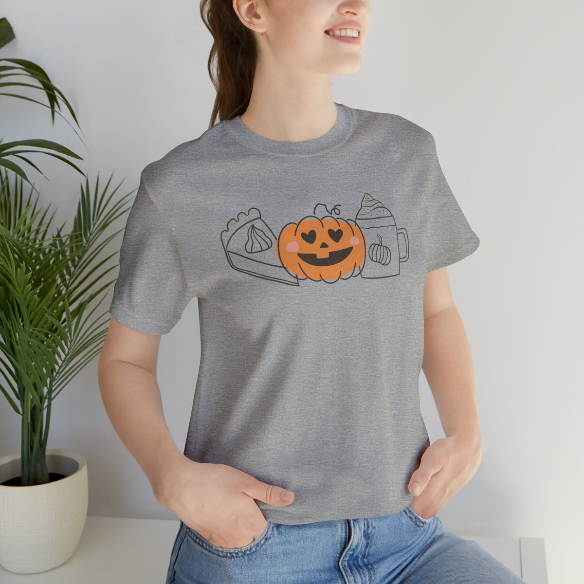 Pumpkin Lover's Delight Unisex Jersey Short Sleeve Tee