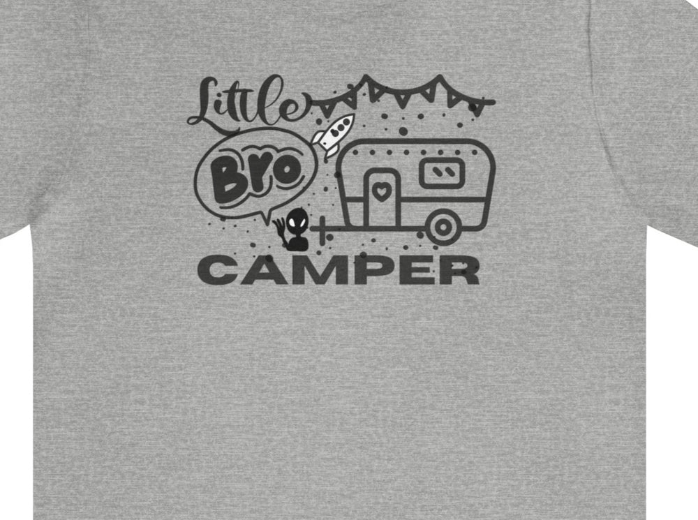 Little Bro Camper Unisex Jersey Short Sleeve Tee.