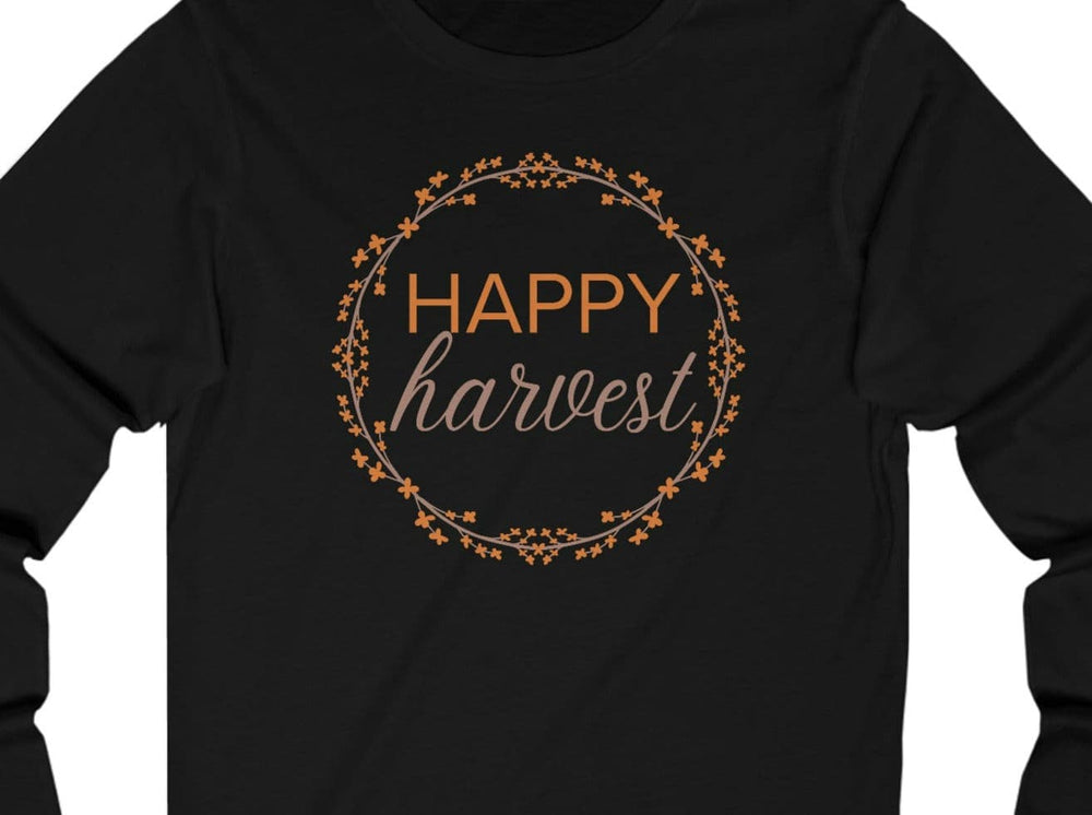 Happy Harvest Unisex Jersey Long Sleeve Tee.