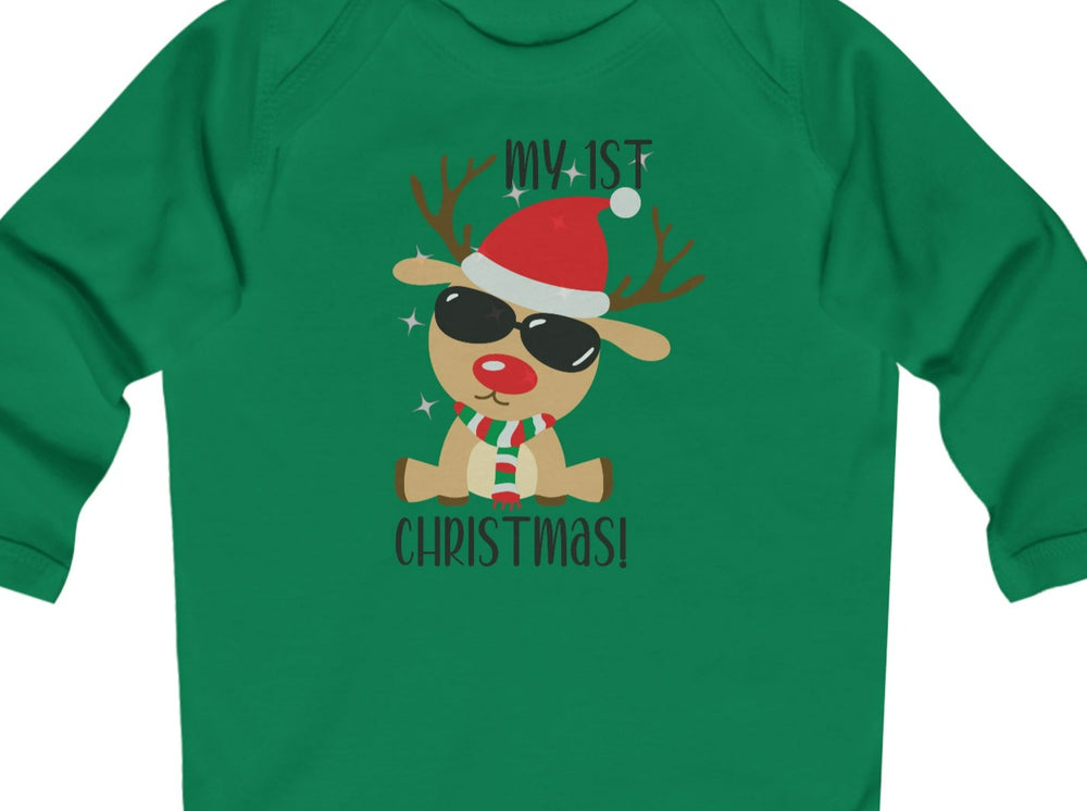 My 1st Christmas Infant Long Sleeve Bodysuit.