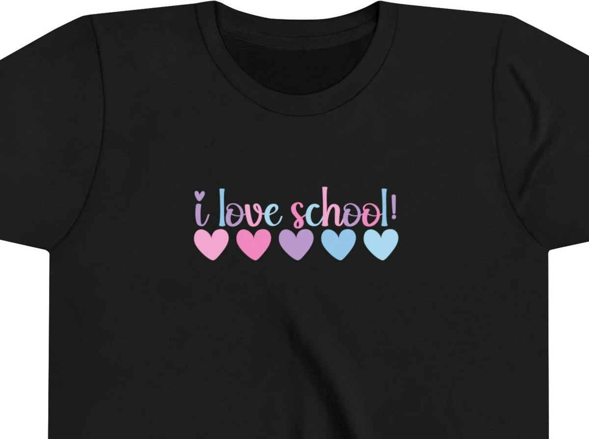 i love school! Youth Short Sleeve Tee.