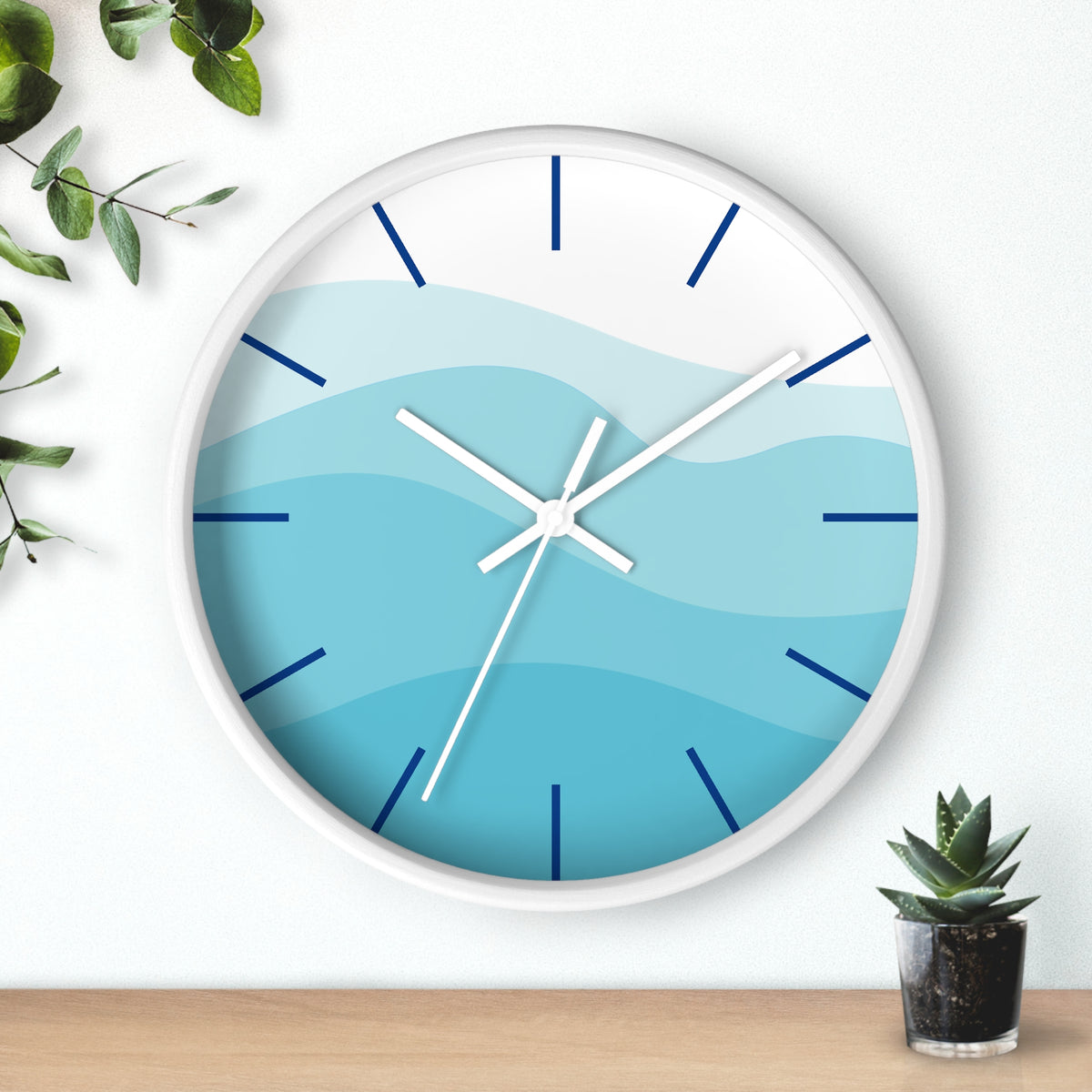 Ocean Waves Wall Clock