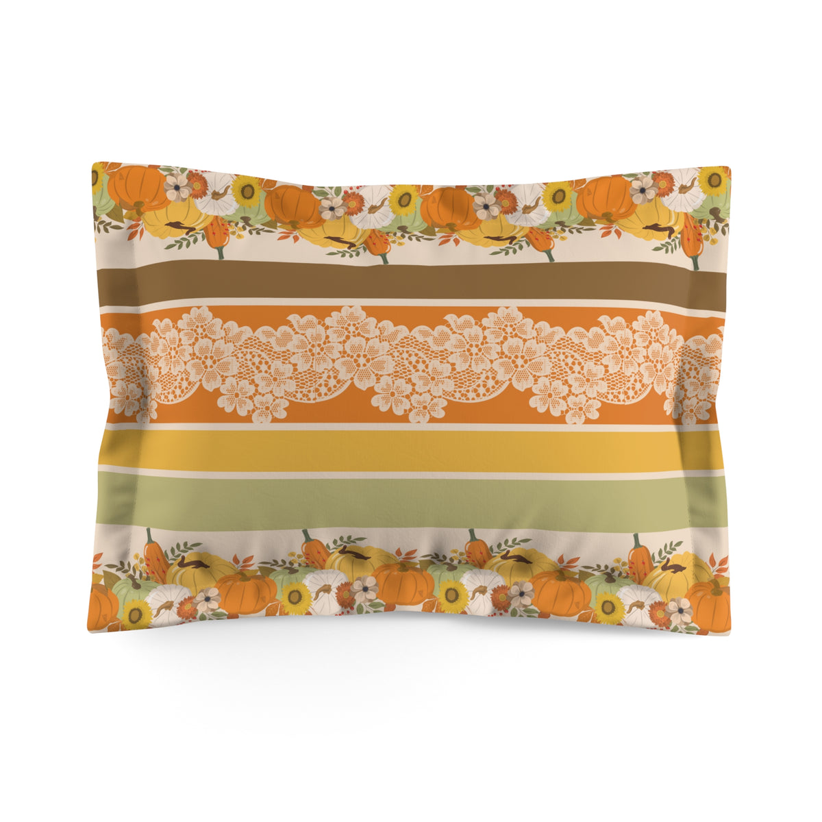 Autumn Chic Decorative Pillow Sham