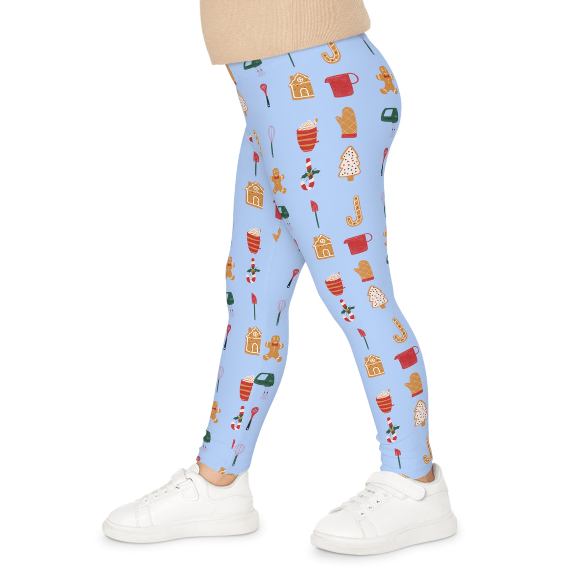 Christmas Kids Baking Leggings