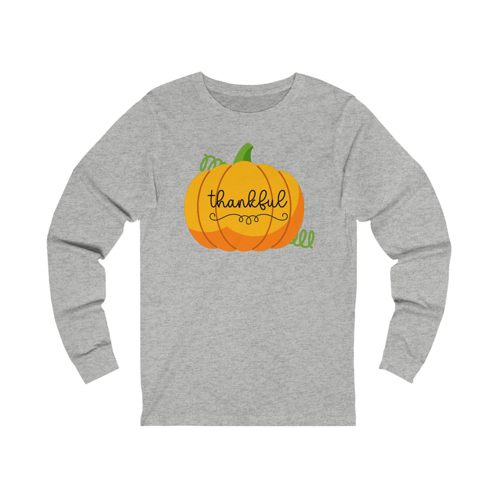 Thankful Unisex Jersey Long Sleeve Tee.