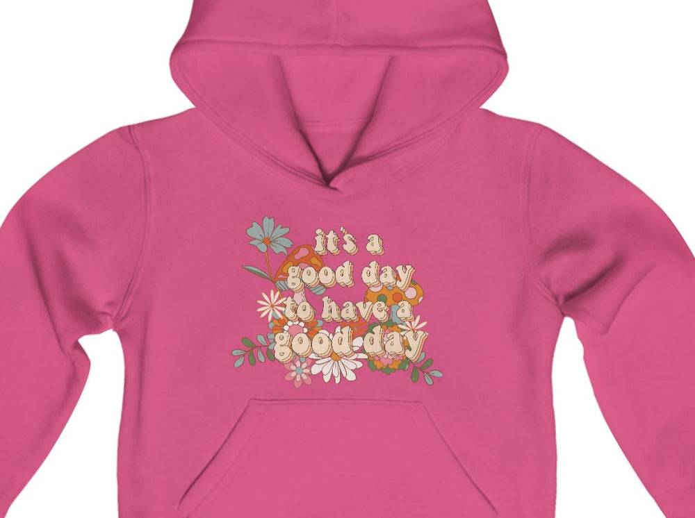 It's A Good Day Youth Heavy Blend Hooded Sweatshirt.