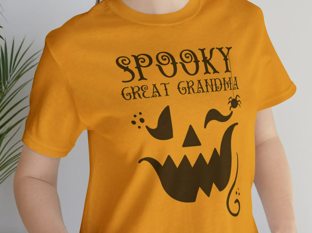 Spooky Great Grandma Unisex Jersey Short Sleeve Tee.