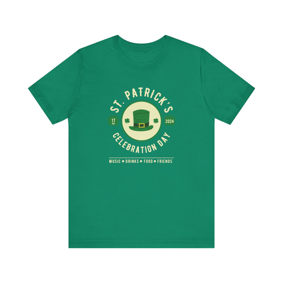 St Patrick's Celebration Day 2024 Unisex Jersey Short Sleeve Tee