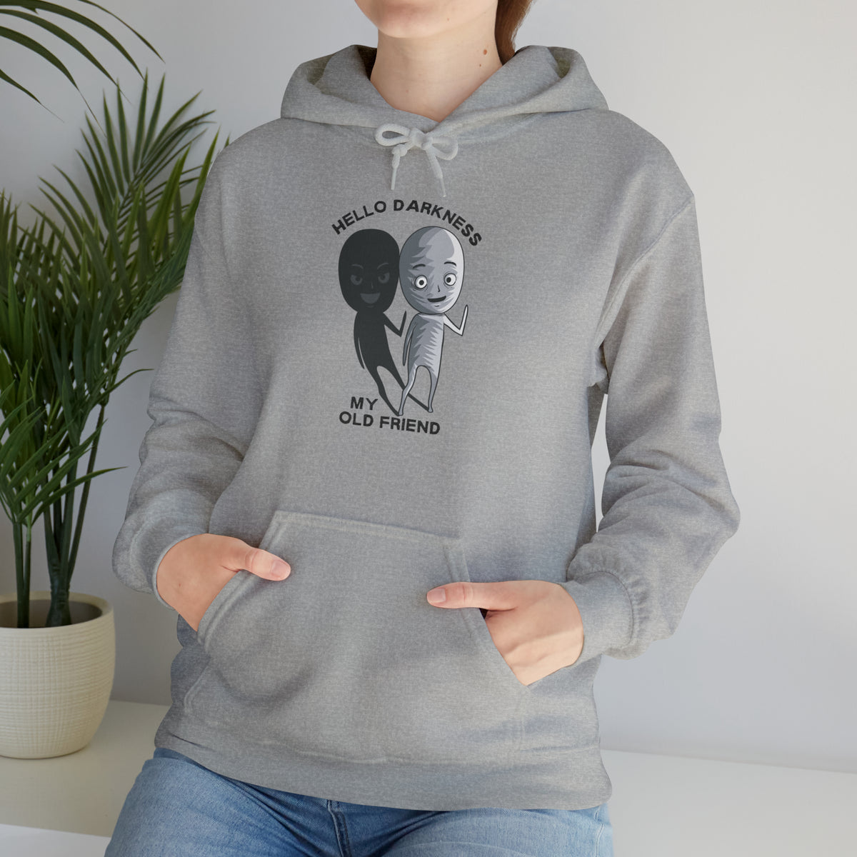 Hello Darkness Unisex Heavy Blend™ Hooded Sweatshirt