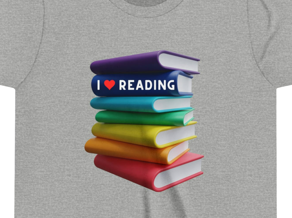 I Love Reading Youth Short Sleeve Tee.