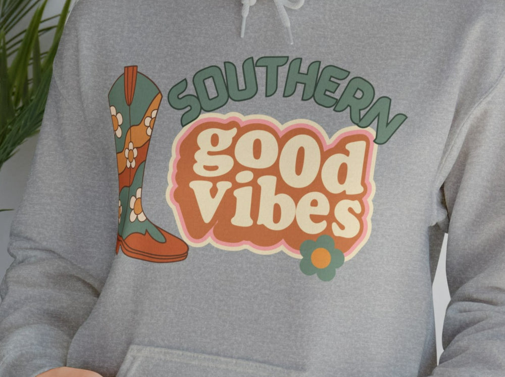 Southern Good Vibes Unisex Heavy Blend™ Hooded Sweatshirt.