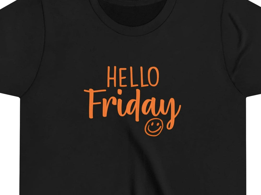 Hello Friday Youth Short Sleeve Tee.