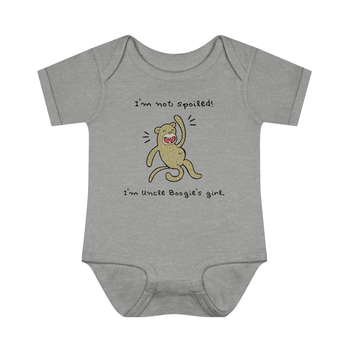 I'm Not Spoiled Infant Baby Rib Bodysuit