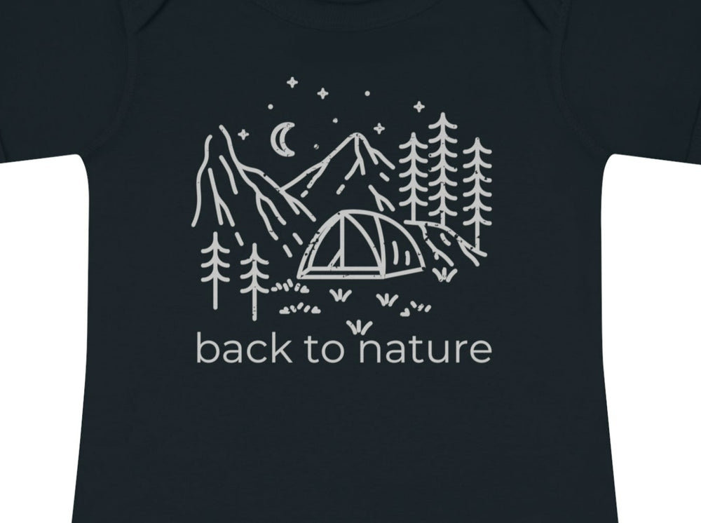 Back to Nature Infant Baby Rib Bodysuit.