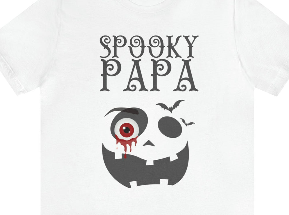 Spooky Papa Unisex Jersey Short Sleeve Tee.