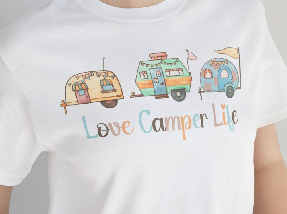 Love Camper Life Unisex Jersey Short Sleeve Tee.