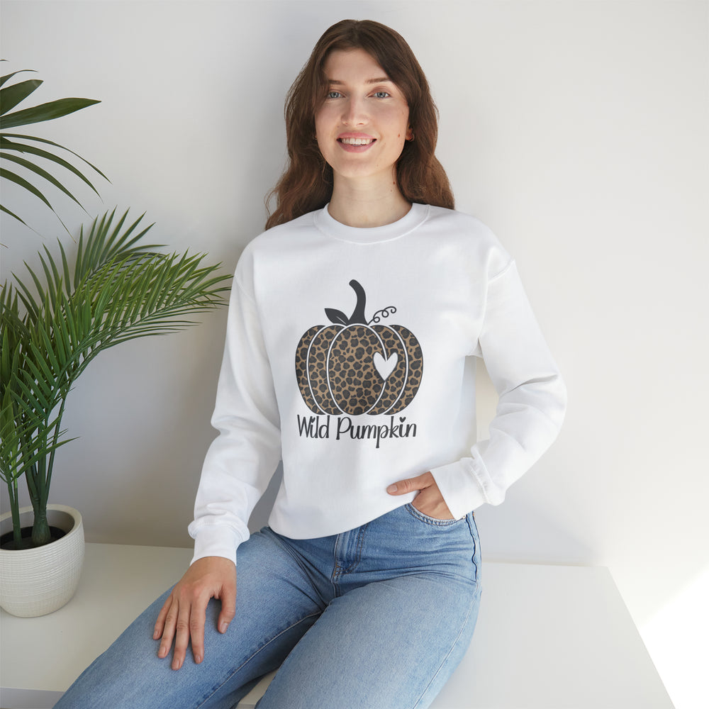 Wild Pumpkin Unisex Heavy Blend™ Crewneck Sweatshirt.