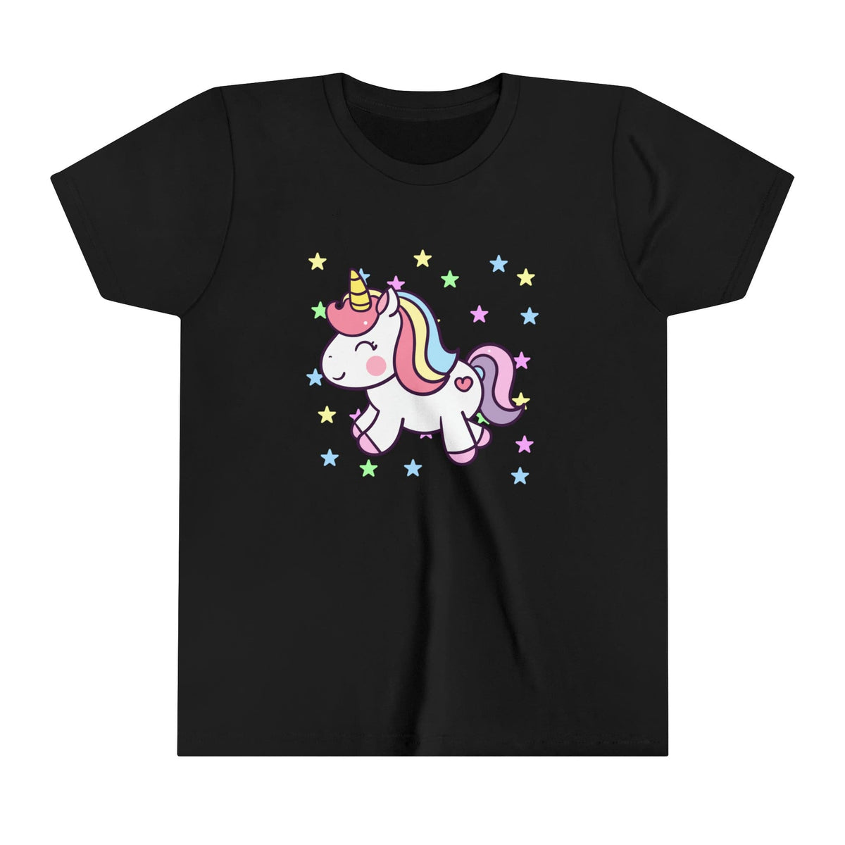 Unicorn & Stars Youth Short Sleeve Tee.