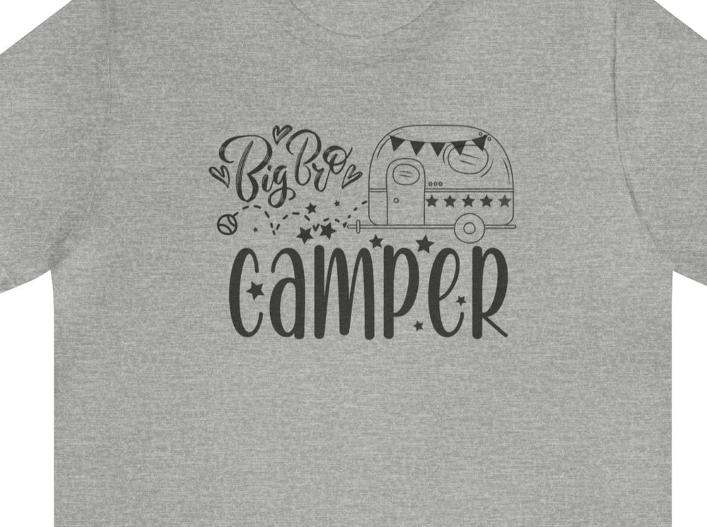 Big Bro Camper Unisex Jersey Short Sleeve Tee.