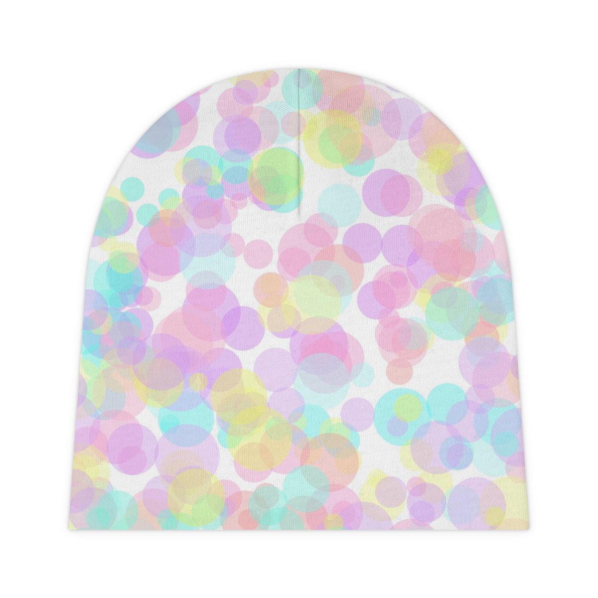 Unicorn World Polka Dot Baby Beanie