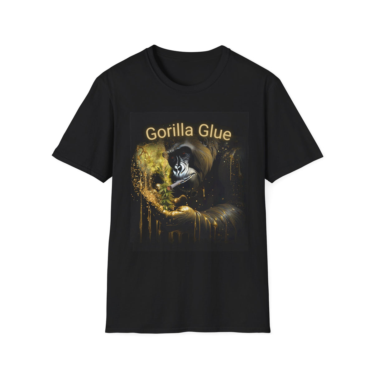 Better Daze Genetics Gorilla Glue Unisex Softstyle T-Shirt