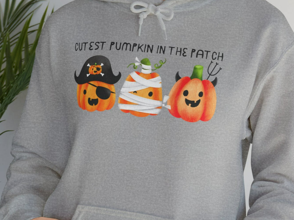 Cutest Pumpkin In The Patch Unisex Heavy Blend™ Hooded Sweatshirt.