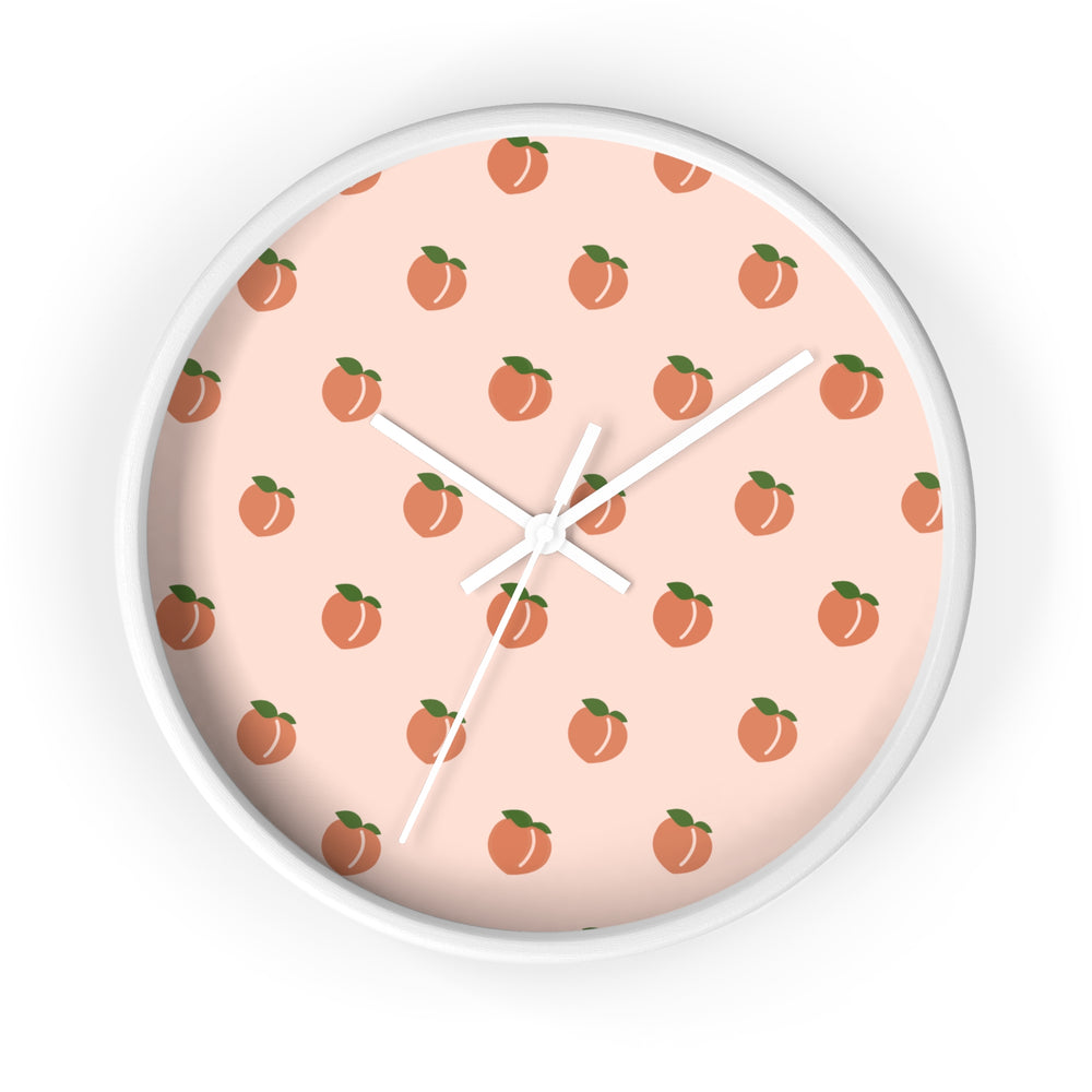 Peachy Wall Clock.