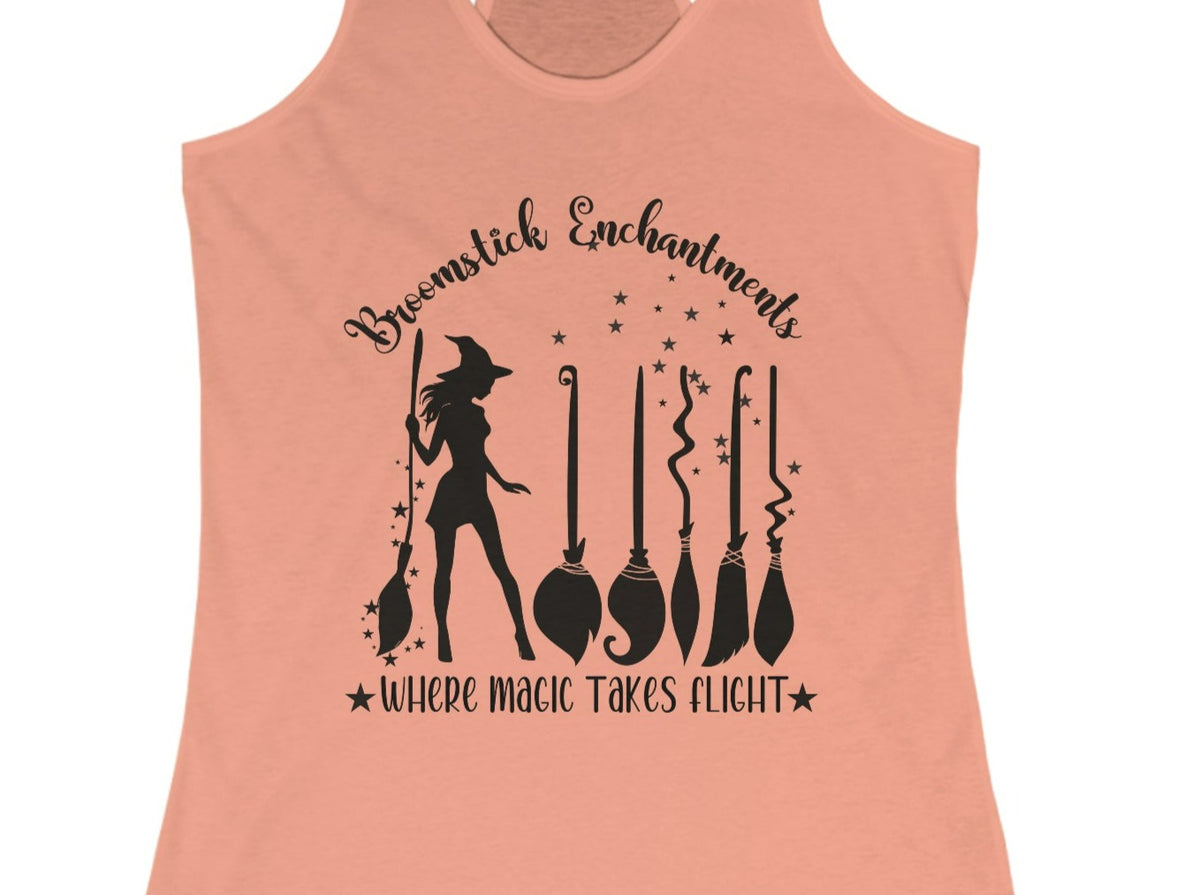 Broomstick Enchantments Women's Ideal Racerback Tank.