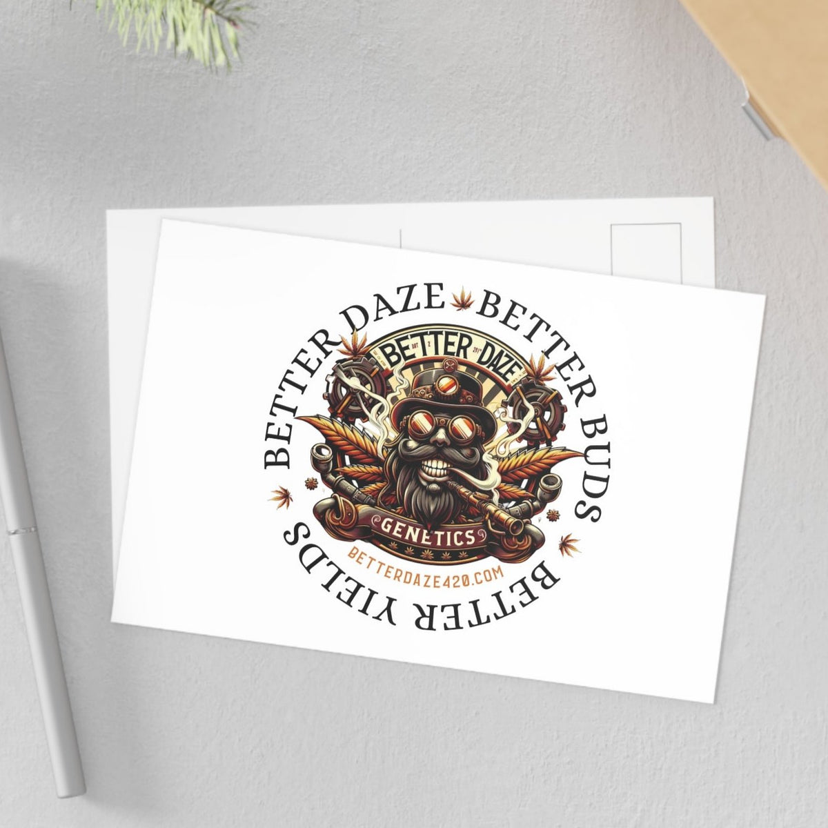 Better Daze Genetics Fine Art Postcards