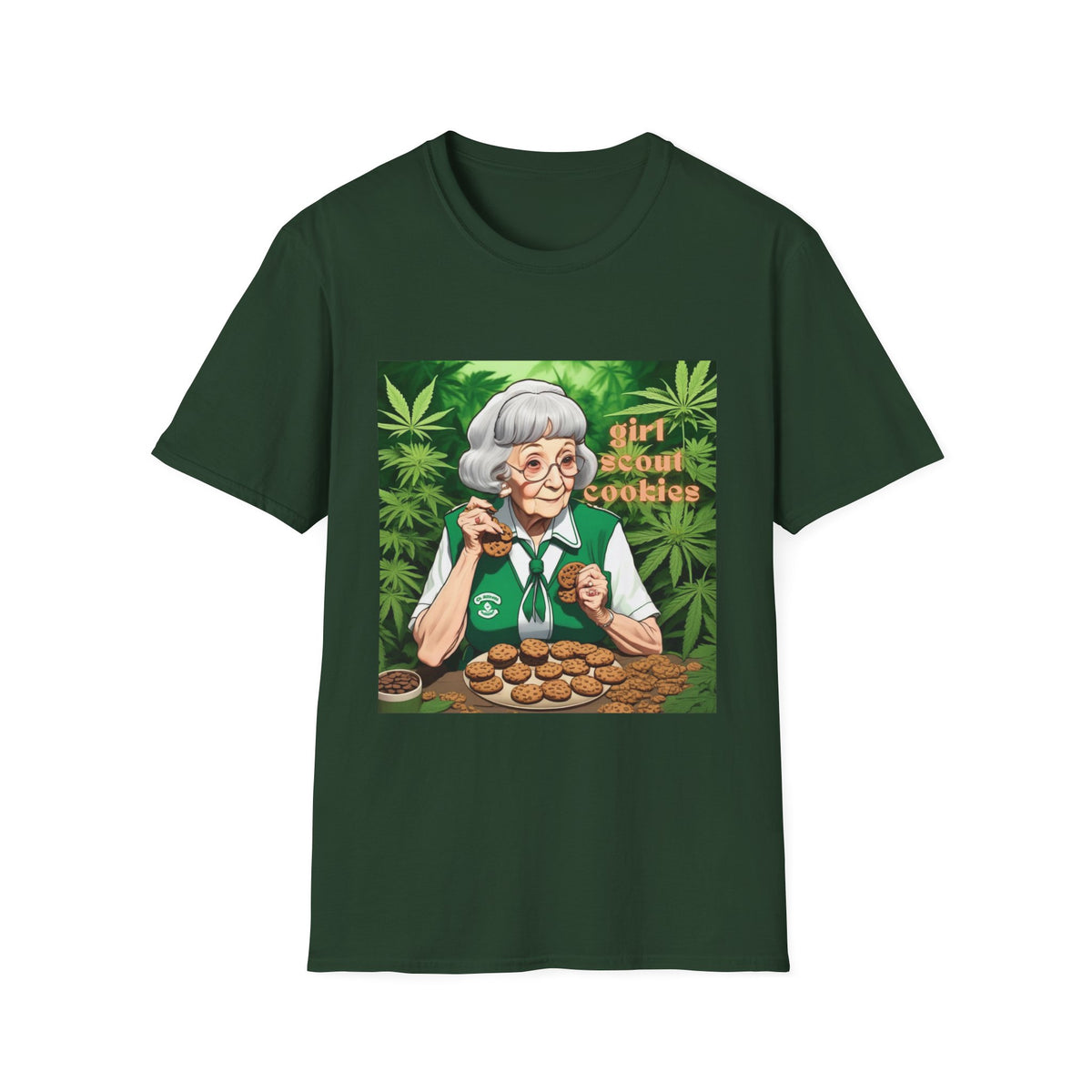 Better Daze Genetics Girl Scout Cookies Unisex Softstyle T-Shirt