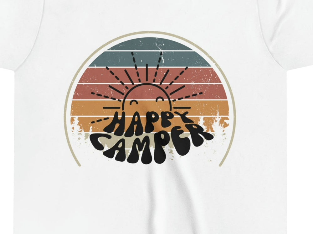 Happy Camper Sunset Youth Short Sleeve Tee.