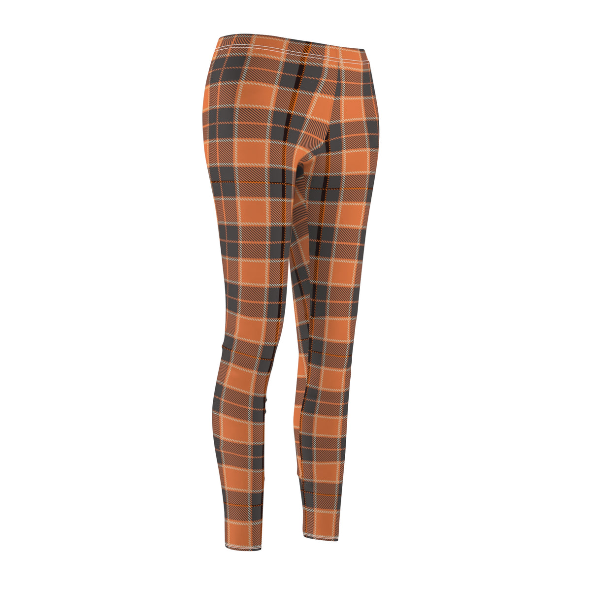 Halloween Plaid Casual Leggings