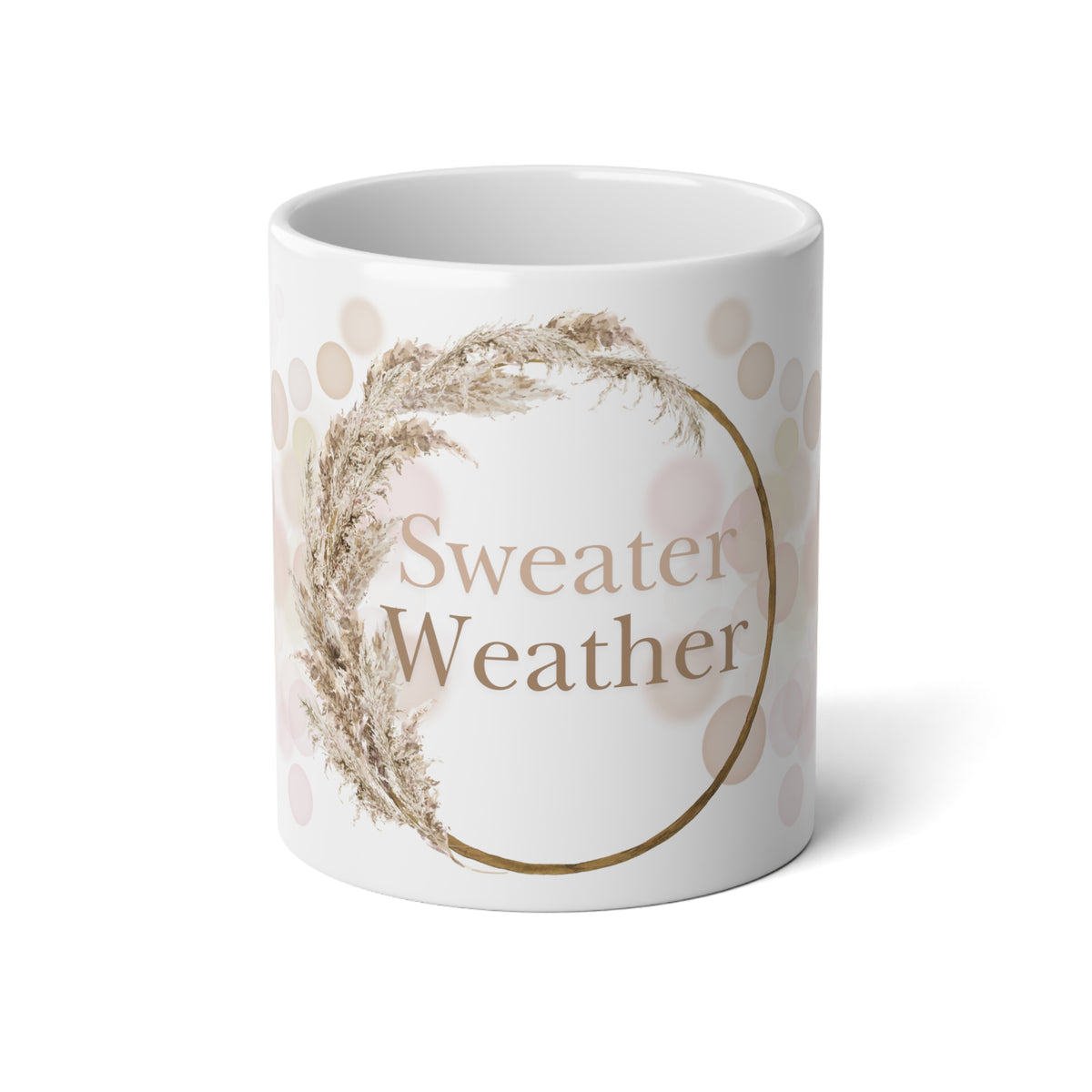 Sweater Weather Jumbo Mug, 20oz