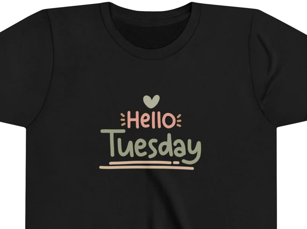 Hello Tuesday Youth Short Sleeve Tee.