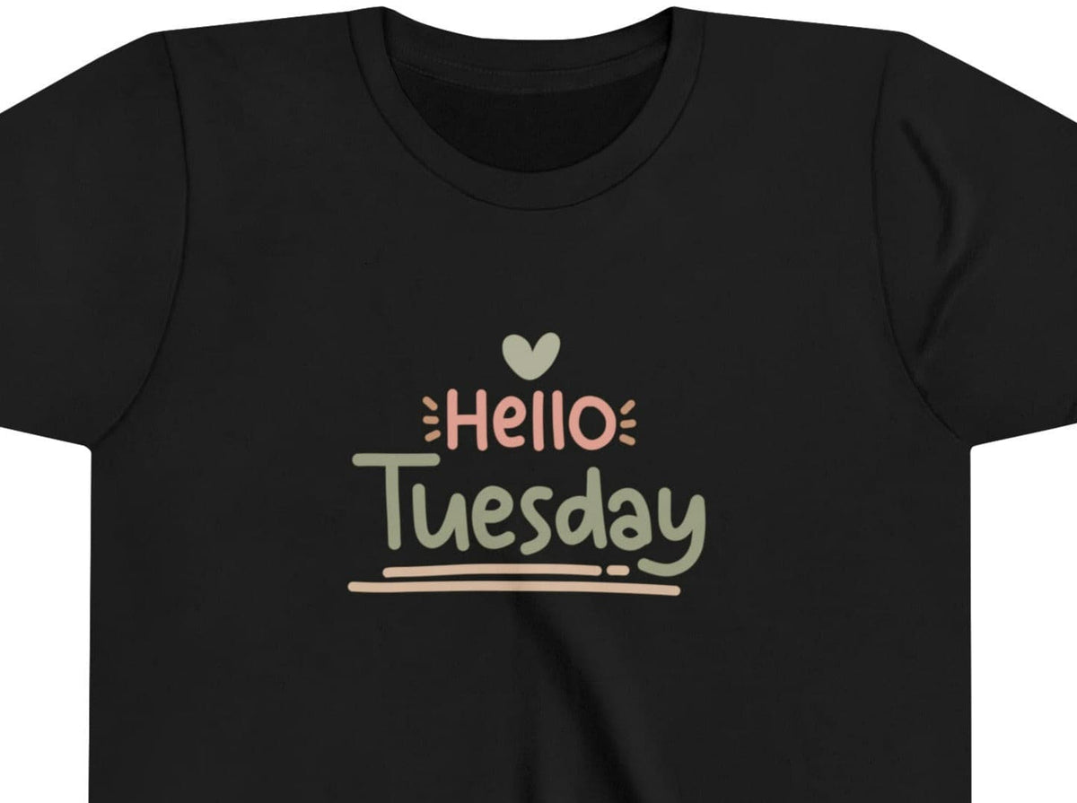 Hello Tuesday Youth Short Sleeve Tee.