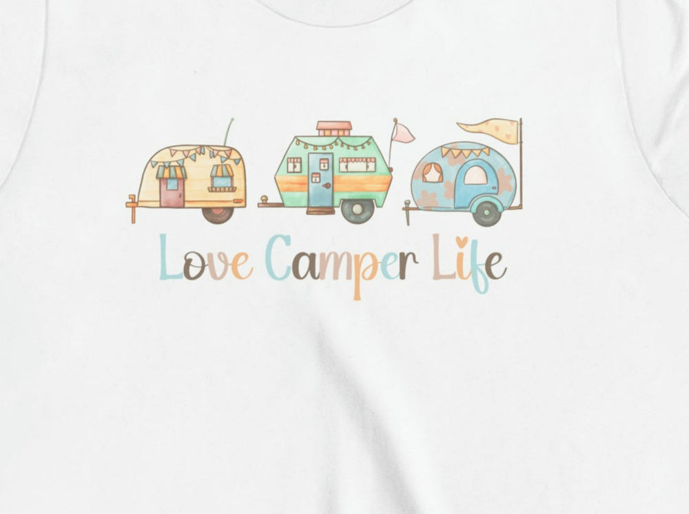 Love Camper Life Youth Short Sleeve Tee.