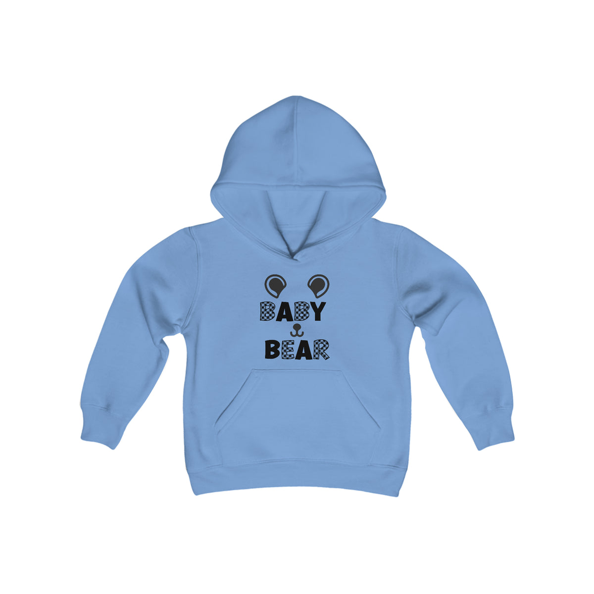 Baby Bear Youth Heavy Blend Hooded Sweatshirt