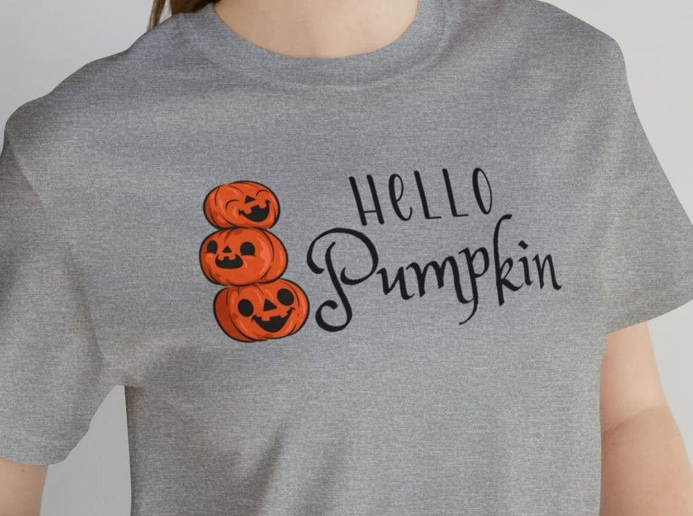 Hello Pumpkin Unisex Jersey Short Sleeve Tee.