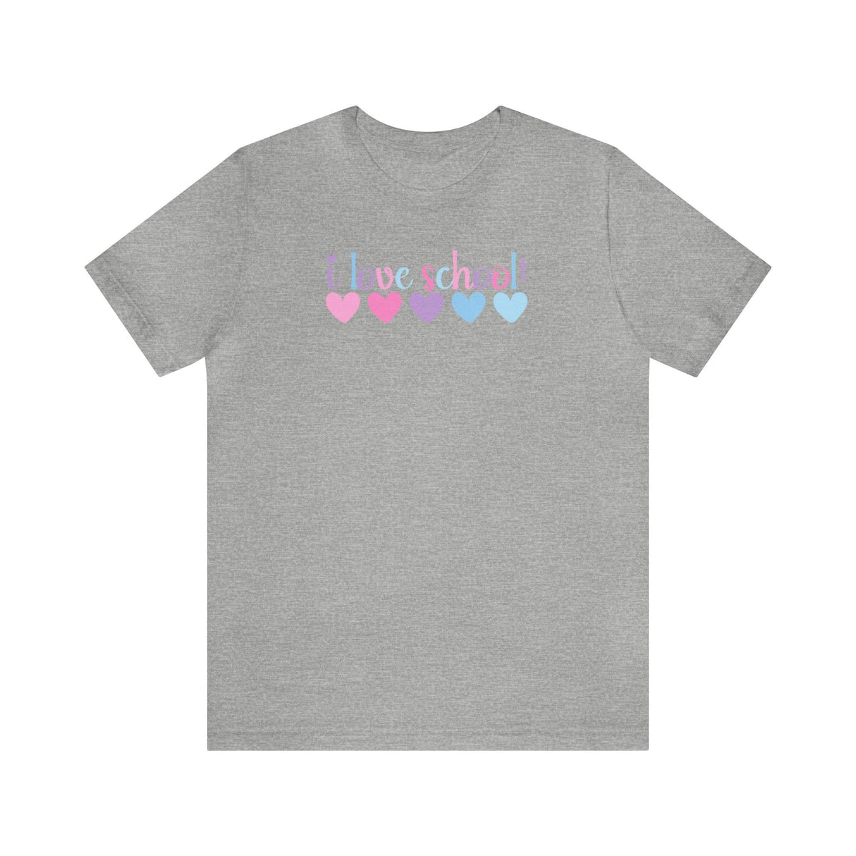 i love school! Unisex Jersey Short Sleeve Tee.